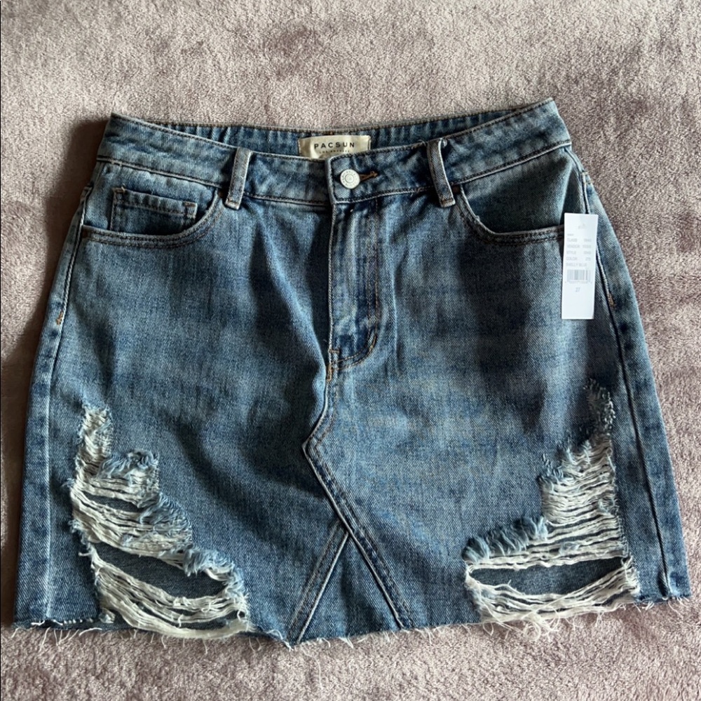 NWT denim skirt